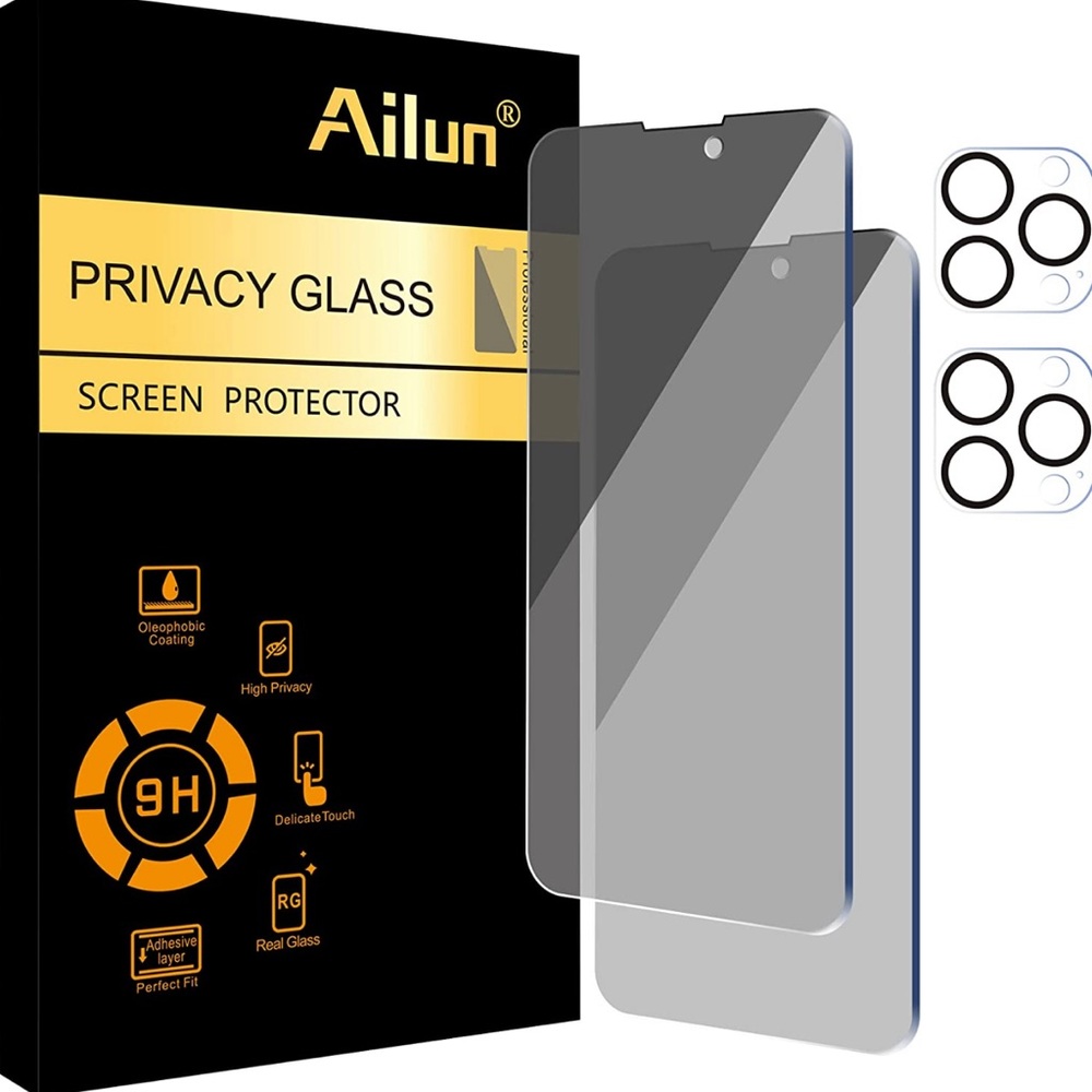 iPhone 14 Max Pro Max Ailun Privacy Glass Screen Protector